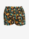 Styx Schwarz-gelb gemusterte Herrenshorts Styx art Toohot