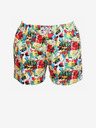 Styx Gelb und rot gemusterte Styx Emoji-Schlafshorts für Damen