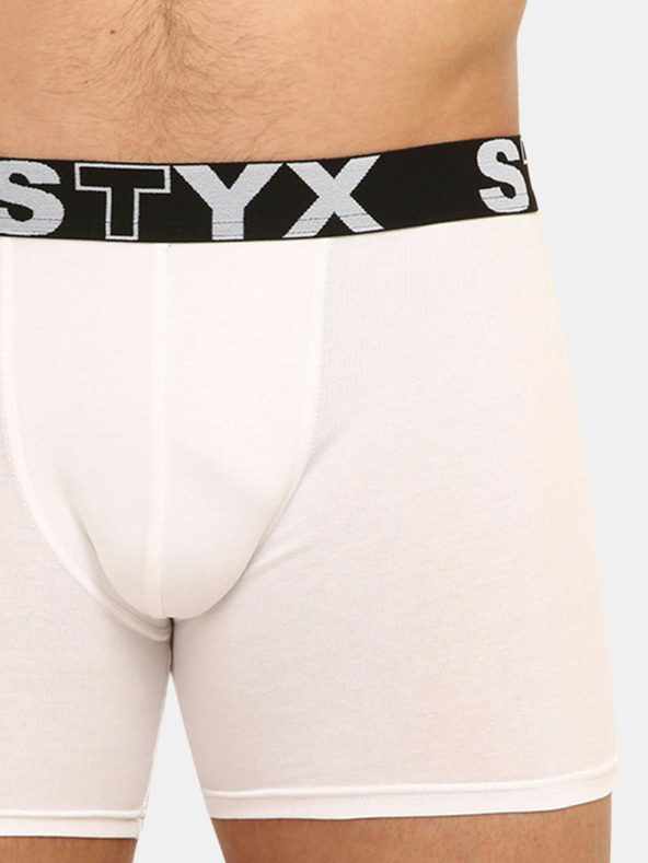 Styx Dreier-Set - Herren Boxershorts Styx lang sportlich elastisch mehrfarbig