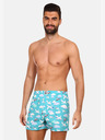 Dedoles Blaue fröhliche Herrenshorts Dedoles Flugzeuge und Wolken