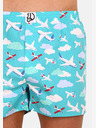 Dedoles Blaue fröhliche Herrenshorts Dedoles Flugzeuge und Wolken