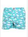 Dedoles Blaue fröhliche Herrenshorts Dedoles Flugzeuge und Wolken