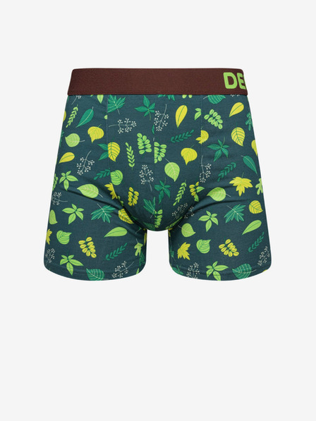 Dedoles Petrolfarbene Herren Boxershorts Dedoles Forest Lodge, fröhlich
