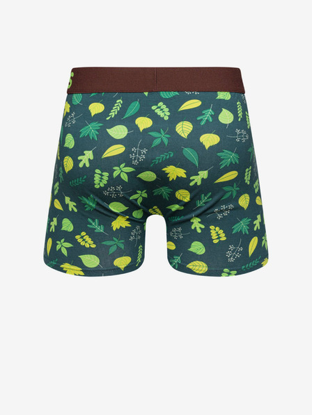Dedoles Petrolfarbene Herren Boxershorts Dedoles Forest Lodge, fröhlich
