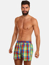 Styx Rot-grün karierte Styx Shorts für Männer