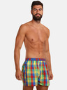 Styx Rot-grün karierte Styx Shorts für Männer