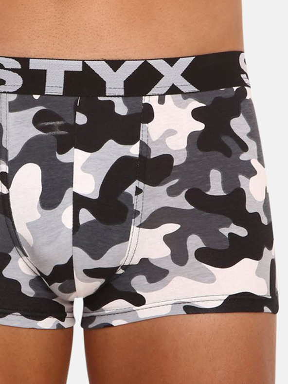 Styx Herren Boxershorts Styx Kunst Sport Gummi Camouflage