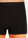 Nedeto Set mit sieben Herren-Boxershorts in schwarz Nedeto