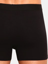 Nedeto Set mit sieben Herren-Boxershorts in schwarz Nedeto