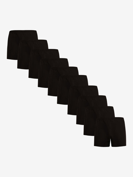 Nedeto Zehnerset Herrenshorts in schwarz Nedeto