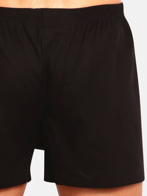 Nedeto Set mit sieben Herrenshorts in schwarz Nedeto