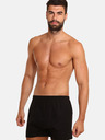 Nedeto Set mit fünf Herrenshorts in schwarz Nedeto