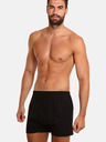 Nedeto Set aus drei Herrenshorts in schwarz Nedeto