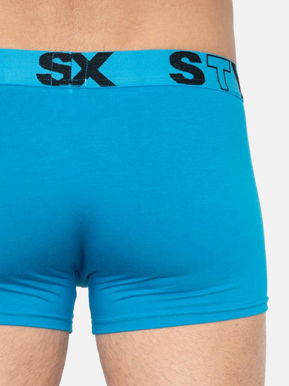 Styx Dreier-Set - Herren-Boxershorts Styx Sport elastisch mehrfarbig