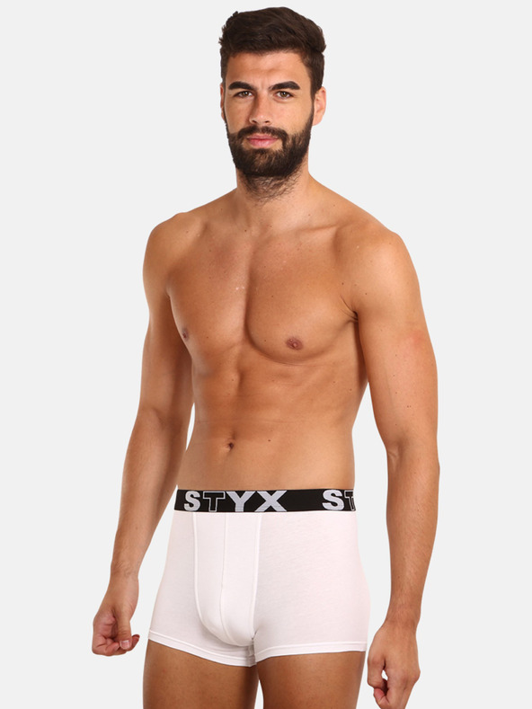 Styx Dreier-Set - Herren-Boxershorts Styx Sport elastisch mehrfarbig