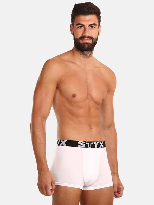 Styx Dreier-Set - Herren-Boxershorts Styx Sport elastisch mehrfarbig