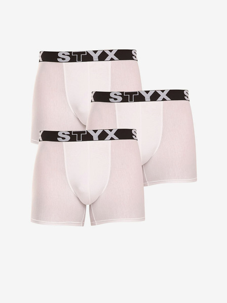 Styx Dreierset - Herren Boxershorts Styx long sports elastic
