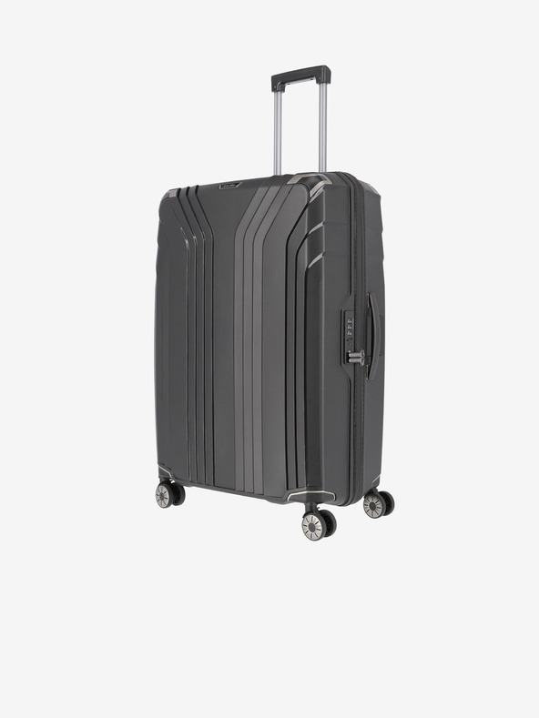 Travelite Travelite Elvaa 4w L Schwarz Reisekoffer Set