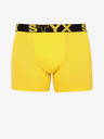 Styx Gelbe Styx Long-Boxershorts für Männer