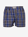 Styx Schwarz-blau karierte Herrenshorts Styx classic