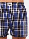 Styx Schwarz-blau karierte Herrenshorts Styx classic