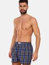 Styx Schwarz-blau karierte Herrenshorts Styx classic