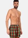 Styx Rot-grün karierte Styx Shorts für Männer