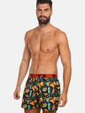 Styx Gelb-schwarz gemusterte Herrenshorts Styx art Toohot
