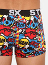 Styx Blau und rot gemusterte Herren Boxershorts Styx art Poof