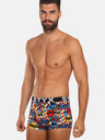 Styx Blau und rot gemusterte Herren Boxershorts Styx art Poof