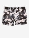 Styx Weiße und graue Herren-Armee-Boxershorts Styx long art camouflage