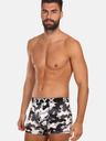 Styx Weiße und graue Herren-Armee-Boxershorts Styx long art camouflage