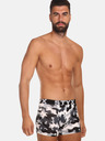 Styx Weiße und graue Herren-Armee-Boxershorts Styx long art camouflage