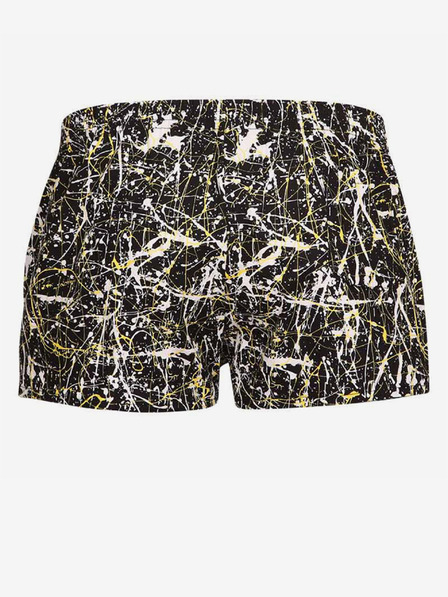 Styx Weiß-schwarz gemusterte Jungen-Shorts Styx art Jáchym