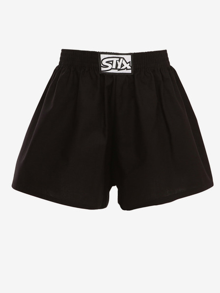 Styx Schwarze Jungen-Shorts Styx