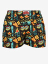 Styx Schwarze gemusterte Herrenshorts Styx art Toohot