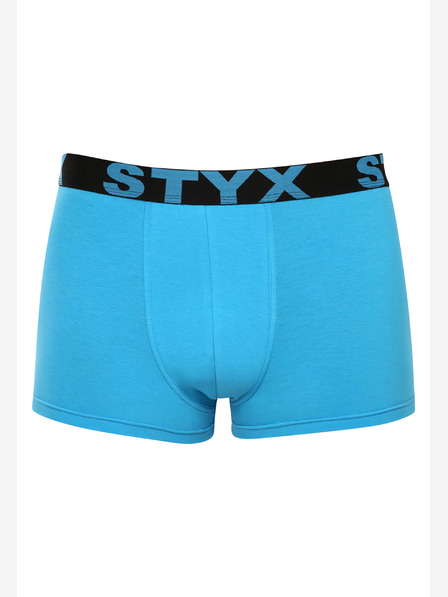 Styx Styx Herren-Boxershorts Sport elastisch hellblau