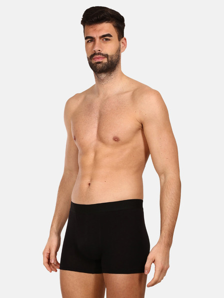 Nedeto Set von sieben Herren Boxershorts in schwarz und blau Nedeto