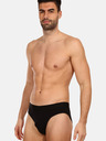 Nedeto Dreier-Set Herren-Slips in Schwarz von Nedeto