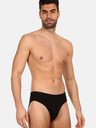 Nedeto Dreier-Set Herren-Slips in Schwarz von Nedeto