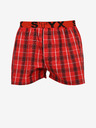 Styx Styx rot karierte Shorts für Männer