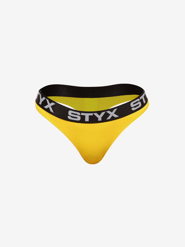 Styx Gelber Damen-Tanga Styx