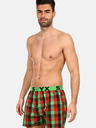 Styx Rot-grün karierte Styx Shorts für Männer