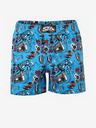 Styx Blaue gemusterte Herrenshorts Styx premium art Music