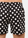 Styx Schwarze Herrenshorts Styx premium art Polka dots