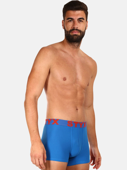 Styx Blaue Herren Boxershorts Styx