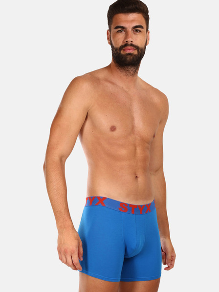 Styx Blaue Herren Boxershorts Styx