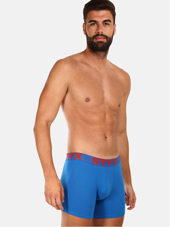 Styx Blaue Herren Boxershorts Styx
