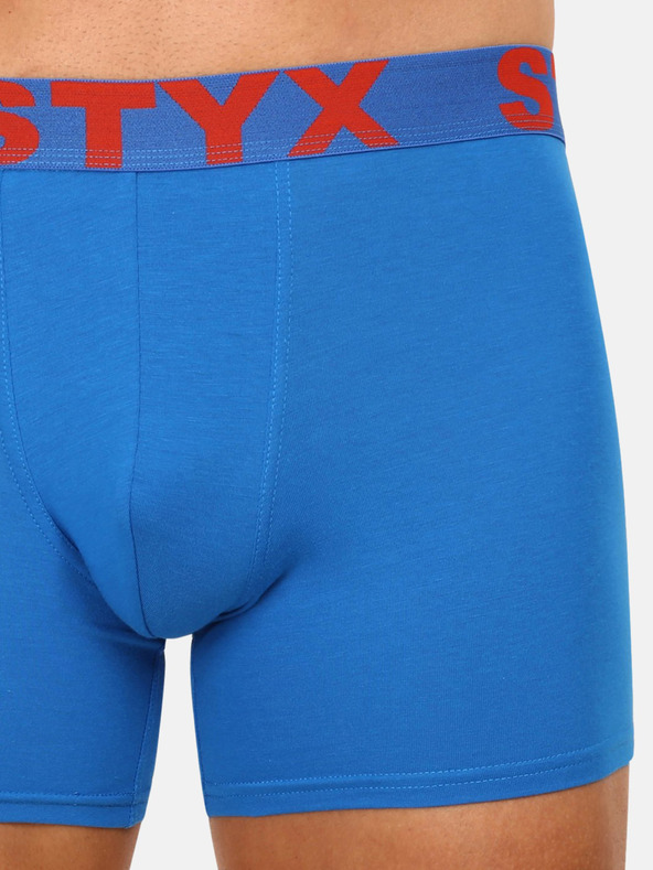 Styx Blaue Herren Boxershorts Styx