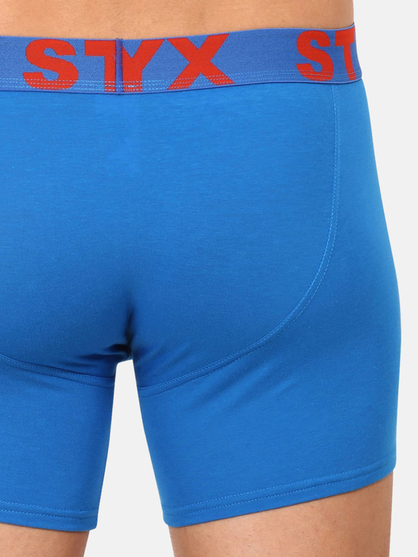 Styx Blaue Herren Boxershorts Styx